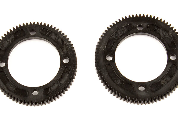 Team Associated ASC92149 Team Associated RC10B74 Center Differential Spur Gear Set (72T & 78T)