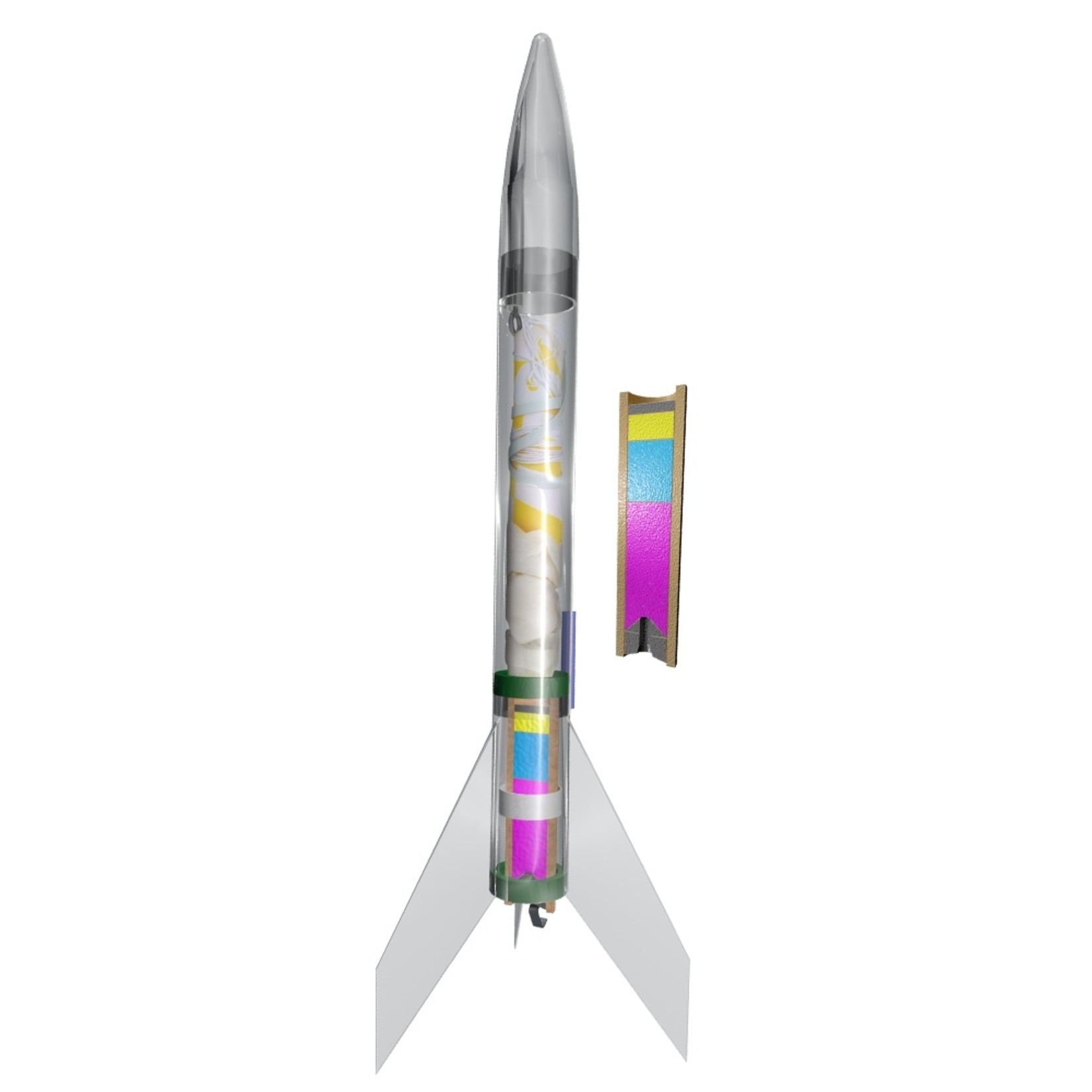 Estes Rockets EST1207  Phantom (Not Launchable)