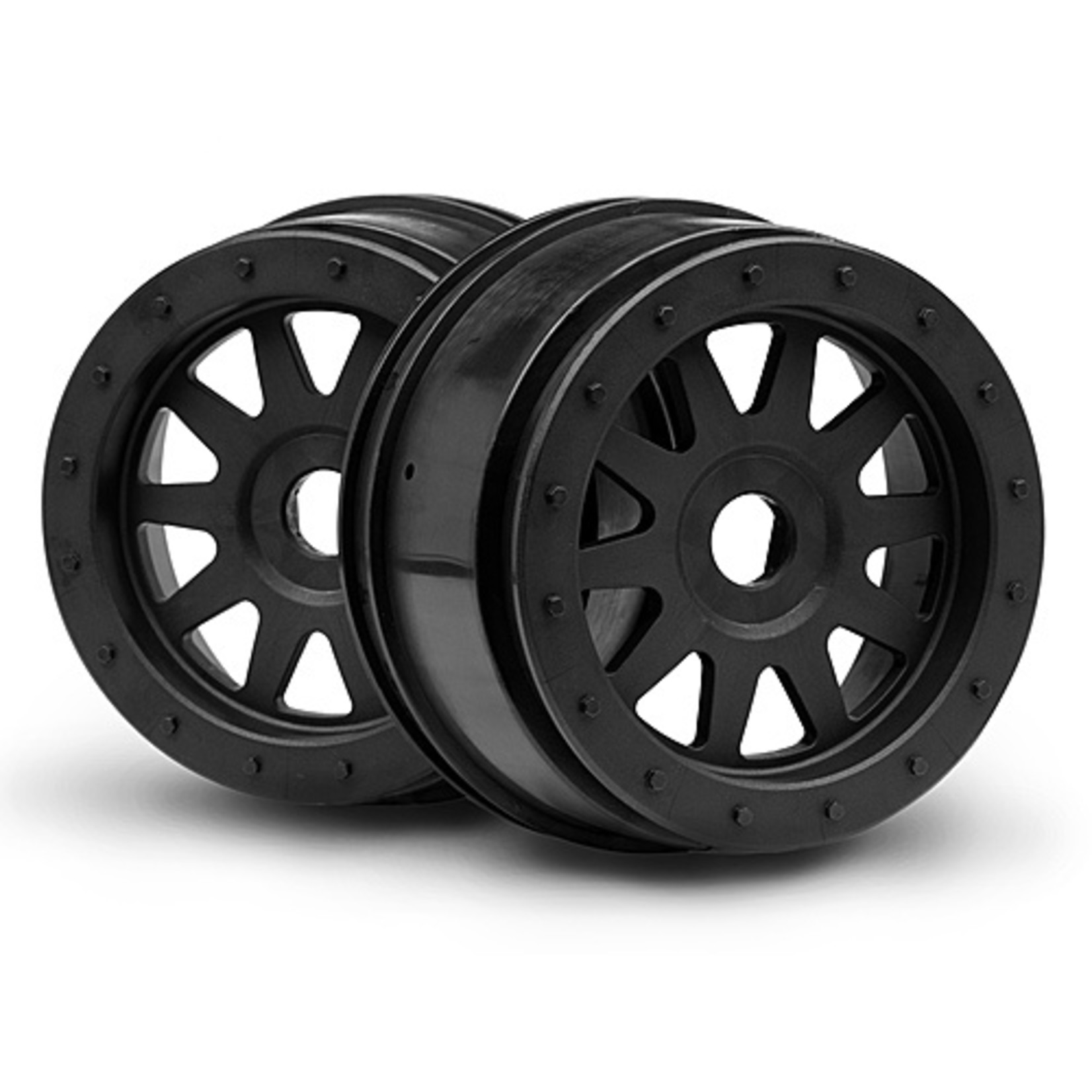HPI Racing TR-10 Glue-Lock Wheel Black (120X60mm/2pcs) Super SC5 Flux