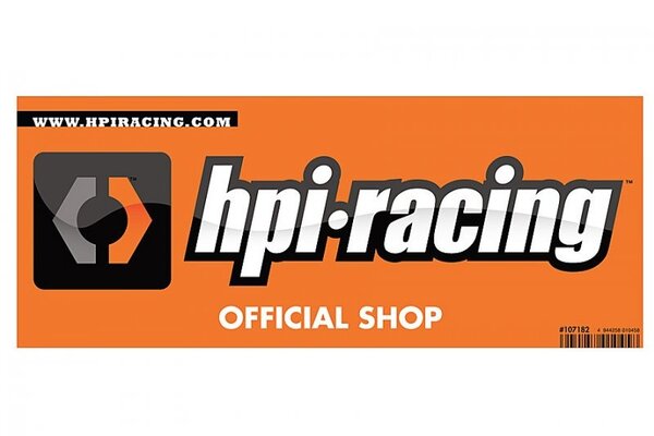HPI Racing HPI Logo Small Window Sticker - Double Sided