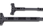 Team Associated RC10B74 FT Chassis Braces, Carbon Fiber