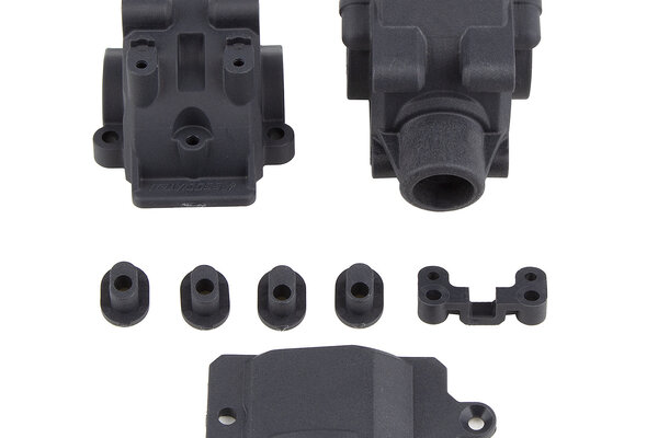 Team Associated RC10B74 Factory Team Gearbox, Carobn