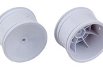 Team Associated ASC9695   2WD/4WD Rear Wheels, 2.2in, 12mm Hex, White