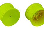 Team Associated 2WD/4WD Rear Wheels, 2.2 in, 12 mm Hex, Yellow