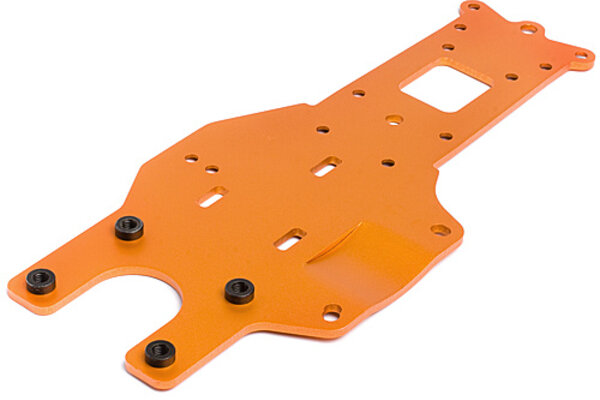 HPI Racing Rear Chassis Plate (Orange) Baja 5T/SS