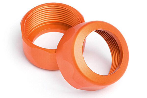 HPI Racing Shock Cap 20X12mm (Orange/2pcs) Baja 5T/SS