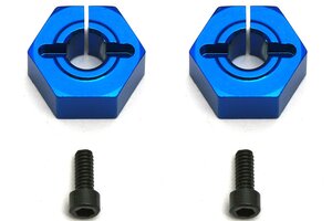 Team Associated 12mm Aluminum Clamping Wheel Hex, SC10 Front