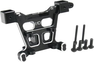 Hot Racing Aluminum Rear Body Mount (Blac for Traxxas E-Revo 2