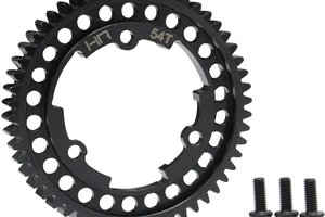 Hot Racing HRAERVT54M01  Steel Spur Gear 54 Tooth, Mod 1, for Traxxas E Revo 2, X-Max