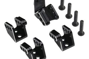 Hot Racing Aluminum Axle Lower Link Mount Set, for RedCat Gen 8