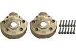Hot Racing Heavy Brass Outer Portal Drive Housing, for Gen 8