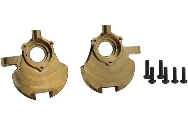 Hot Racing Heavy Metal Brass Front Knuckle, for Red Cat Gen 8