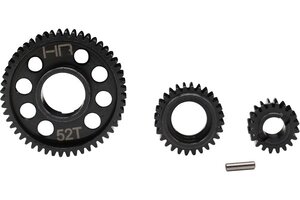 Hot Racing Hardened Steel Gear Set, for Red Cat Everest Gen7
