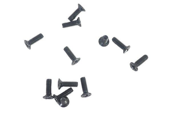 Blackzon Countersunk Screws KM2.5x8mm; Slyder
