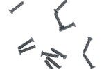 Blackzon Countersunk Self Tapping Screw KBHO2.6x12mm; Slyder