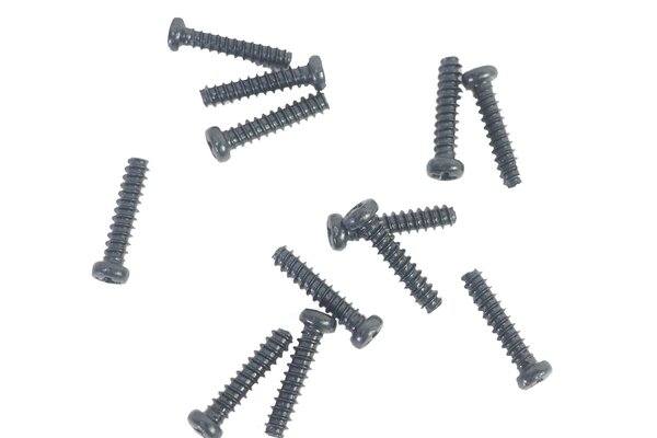 Blackzon Pan Head Self Tapping Screws PBHO2.6x12mm; Slyder