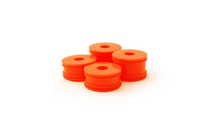 CARISMA GT24B Wheel Set (4): Orange