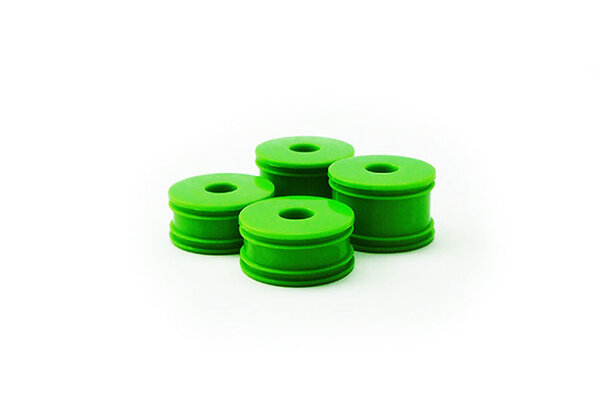 CARISMA GT24B Wheel Set (4): Green