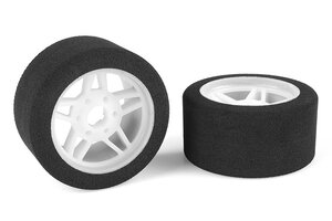 Corally (Team Corally) Attack Foam Tires - 1/8 Circuit - 32 Shore - Front -
