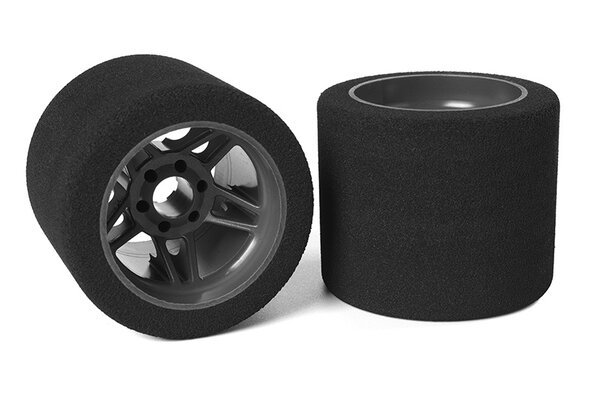Corally (Team Corally) Attack Foam Tires - 1/8 SSX-8 - 35 Shore - Rear - 72mm -