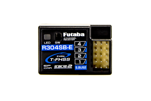 Futaba R304SB-E 2.4GHz T-FHSS 4-Channel Telemetry Micro