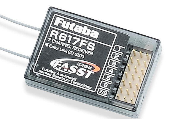 Futaba R617FS 2.4GHz FASST 7-Channel Receiver