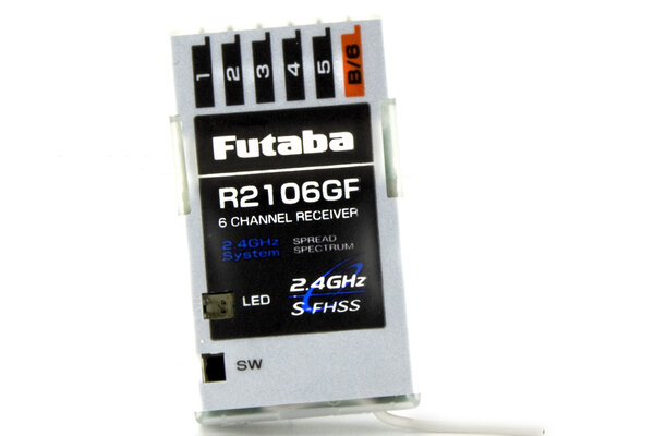Futaba FUT01102201-3  R2106GF 2.4GHz S-FHSS 6-Channel Micro Receiver
