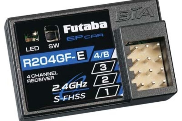 Futaba R204GF-E 2.4GHz S-FHSS Micro Receiver for Electric