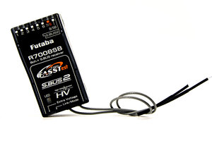 Futaba R7008SB 2.4GHz FASST 8-Channel High Voltage Receiver Futaba R7008SB 2.4GHz FASST 8-Channel High Voltage Receiver