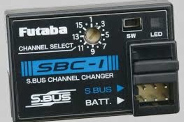 Futaba SBC-1 S.Bus Channel Setting Tool