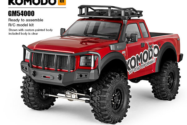 Gmade KOMODO GS01 4WD Off-Road Adventure Vehicle, Kit