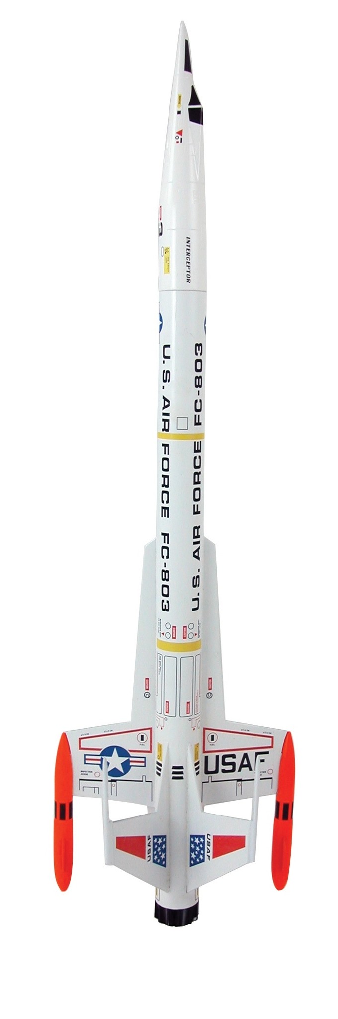 Estes Rockets EST1250 Interceptor Model Rocket Kit, Skill Level 2