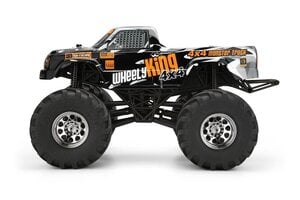 HPI Racing Mini GT-1 Truck Painted Body (Black/Gray) Wheely King