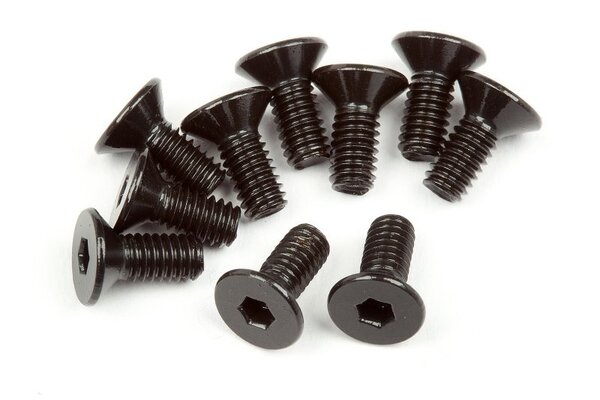 HPI Racing Flat Head Screw M2.5X6mm (Hex Socket/10pcs)