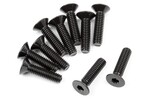HPI Racing Flat Head Screw M2.5X10mm (Hex Socket/10pcs) Venture