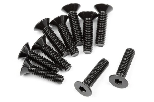 HPI Racing Flat Head Screw M2.5X10mm (Hex Socket/10pcs) Venture