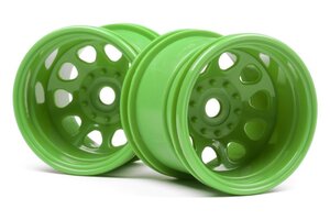 HPI Racing Classic King Wheel Green (2.2In/2pcs)