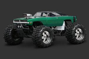 HPI Racing HPI7184  1969 Dodge Charger Body, Clear, fits Savage