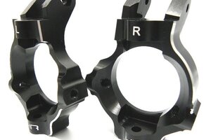 Hot Racing Alum Spindle Carrier Caster Block Set, for Losi 5ive-T & M