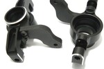 Hot Racing Alum Steering Knuckle w/ Graphite Arm: 5ive
