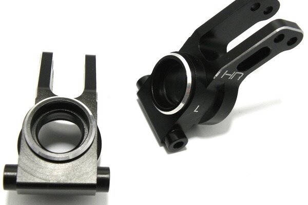 Hot Racing Alum Rear Hub Carriers Upright for Losi 5ive-T & Mini WRC