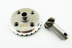 Hot Racing Hardened Steel Spiral Cut Ring and Pinion Gear, Savage