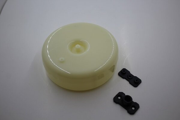 Cross RC Scale Spare Tire Assembly: FR4 SU4