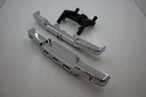 Cross RC Chrome Front / Rear Bumper: FR4, SU4