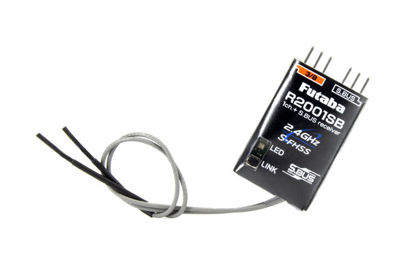 Futaba R2001SB 2.4GHz S-FHSS S.Bus 1-Port Micro Receiver
