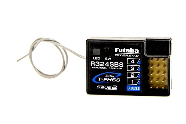 Futaba R324SBS 2.4GHz T-FHSS S.Bus Telemetry Surface Receiver