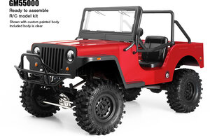 Gmade SAWBACK 4LS, GS01 4WD Off-Road Vehicle Kit