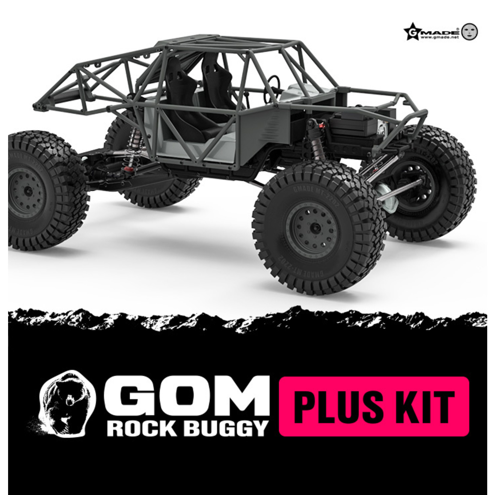 Gmade 1/10 GR01 GOM Rock Buggy Plus Kit