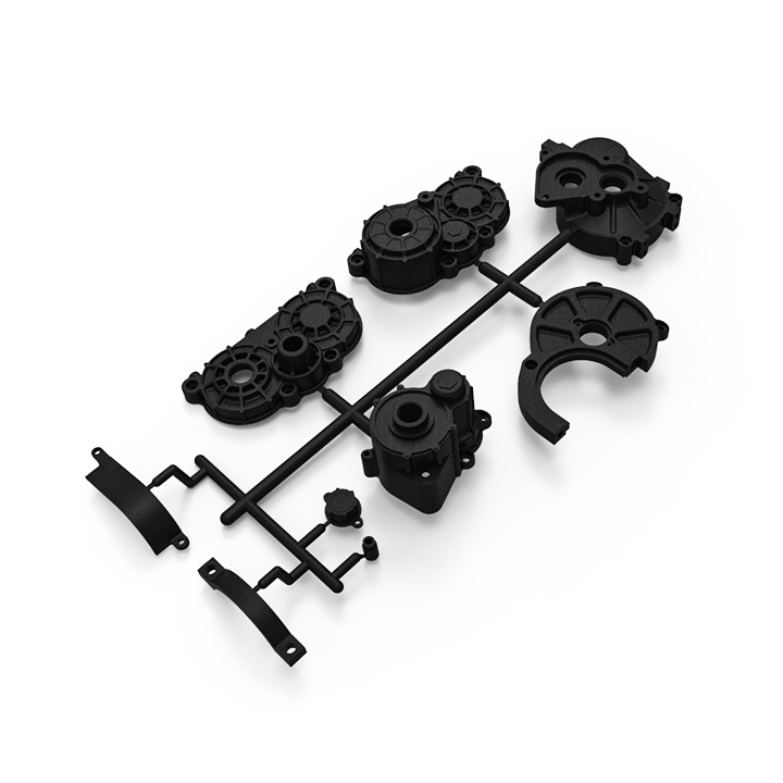 Gmade GR01 Transmission & Transfer Case Housing Parts Tree GOM Extreme R/C Hobbies