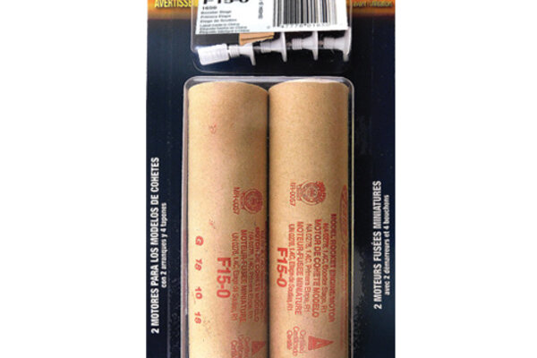 Estes Rockets F15-0 29mm Model Rocket Engines (2pk)